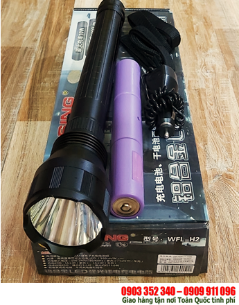 Đèn pin siêu sáng WASING WFL-H2 XM -L2 với 1000 Lumens-chiếu xa 300m | hàng có sẳn-Bảo hành 1 năm